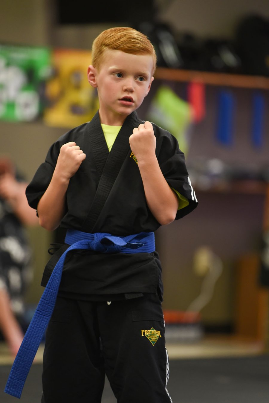 Students test to earn new belts at Premier Martial Arts