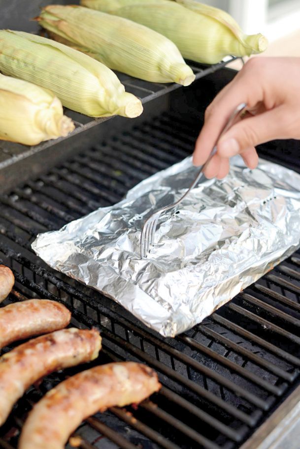All wrapped up Summertime grills call for fast, foil pack dinners